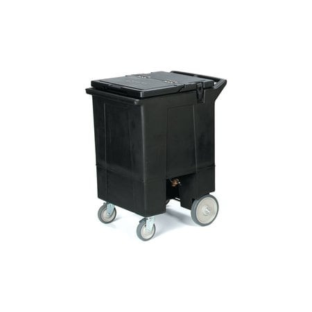 CARLISLE IC2250T03 CATERAIDE TALL ICE CADDY 2 CASTERS BLK