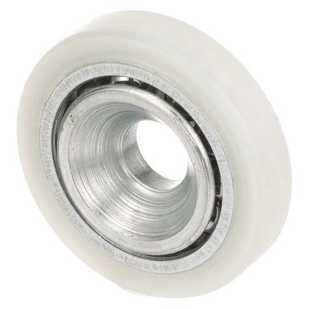 COMPONENT HARDWARE B20-1819 OD NYLON/STEEL FLAT BALL BEARING ROLLER