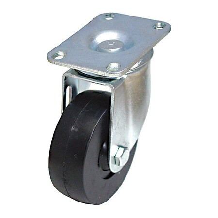 GRAINGER GLOBAL SOURCING P12S-R050D-P2 NSF-LISTED PLATE CASTER SWIVEL 325 LB.