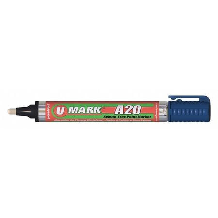 A20 PAINT MARKER 10702 PAINT MARKER WITH REVERSIBLE TIP BLUE
