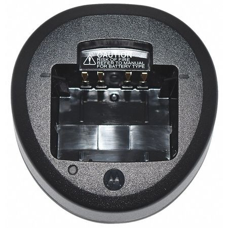 MOTOROLA AAJ72X501 CD-58 CHARGER TRAY 120VAC 1.5 HR CHARGE TIME