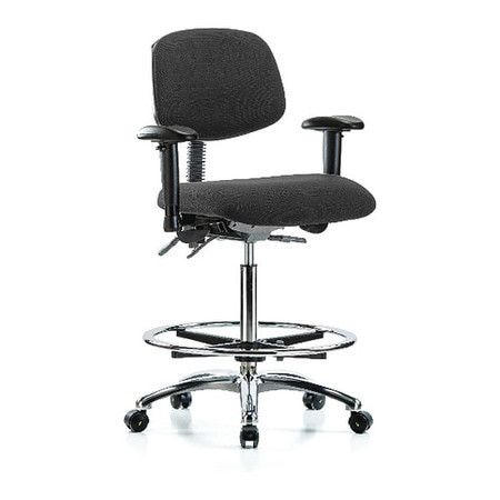 BLUE RIDGE ERGONOMICS BR-ESD-FHBCH-CR-T1-A1-CF-EC-ESDBLK FAB ESD,HI,TILT,AA,FR,CSTRS,BLK