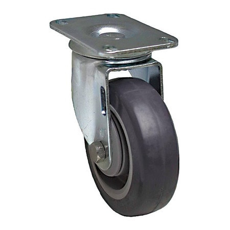 GRAINGER GLOBAL SOURCING P12S-UP060D-P2 NSF-LISTED PLATE CASTER SWIVEL 325 LB.