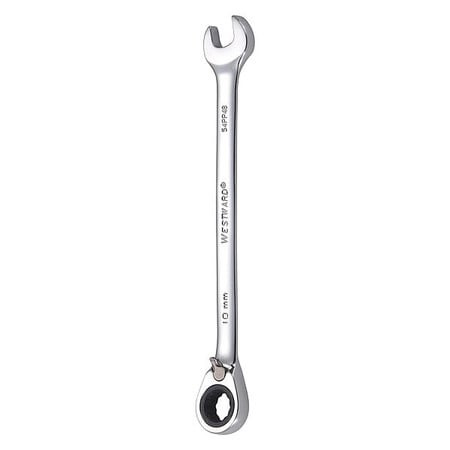 WESTWARD 54PP48 COMBO WRENCH STEEL METRIC 15 DEG.