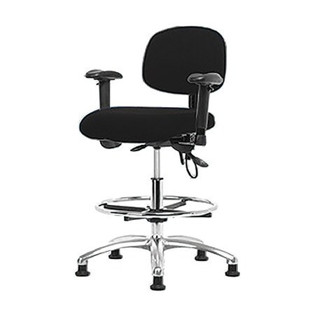 BLUE RIDGE ERGONOMICS BR-ESD-FMBCH-CR-T1-A1-CF-EG-ESDBLK FAB ESD,MED,TILT,AA,FR,STAT,BLK