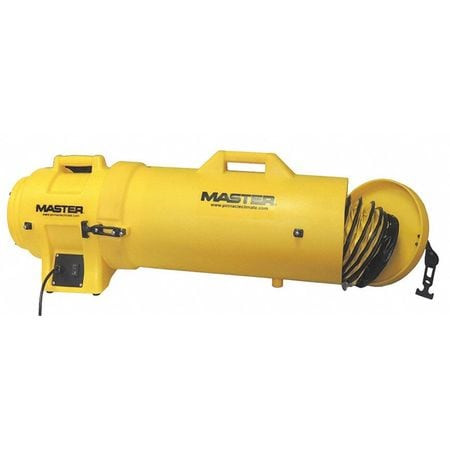 MASTER MB-P0813-DC25 CONFINED SPACE FAN YELLOW 14 H