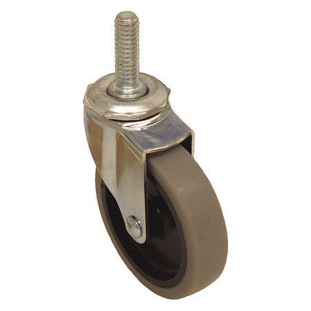GRAINGER GLOBAL SOURCING P5S-UP030G-ST1 GENERAL PURPOSE THREADED STEM CASTER 3