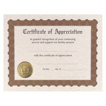 GREAT PAPERS 038966 APPRECIATION STOCK CERTIFICATE PK6