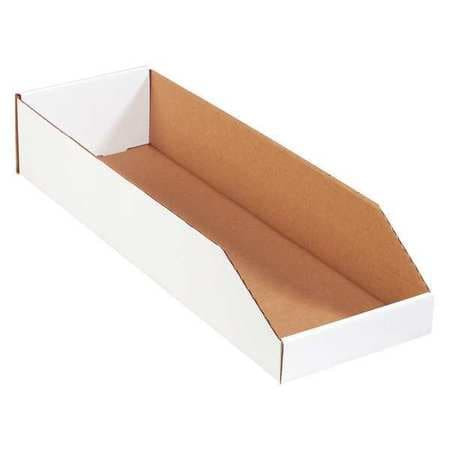 PARTNERS BRAND BINMT824 BINS OPEN TOP 8X24X4X1/2 PK50