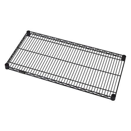 QUANTUM 2136BK WIRE SHELF EPOXY BLACK 21 W X 36 L