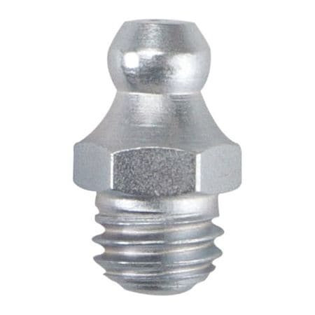 WESTWARD 52NZ46 GREASE FITTING STRAIGHT STL 43/64 L PK10