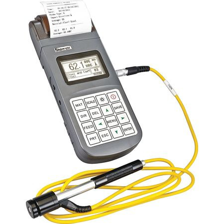 STARRETT 3810A PORTABLE HARDNESS TESTER W/ PRINTER - AL