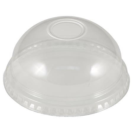 EMPRESS EPETDL12TH DOME LID W/ HOLE FITS,9OZ./12OZ.,PK1000