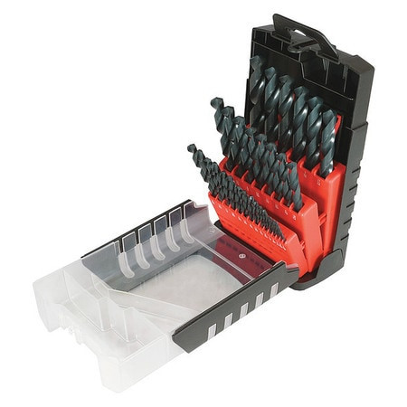 CLE-FORCE C69037 JOBBER DRILL SET 29 PC HSS