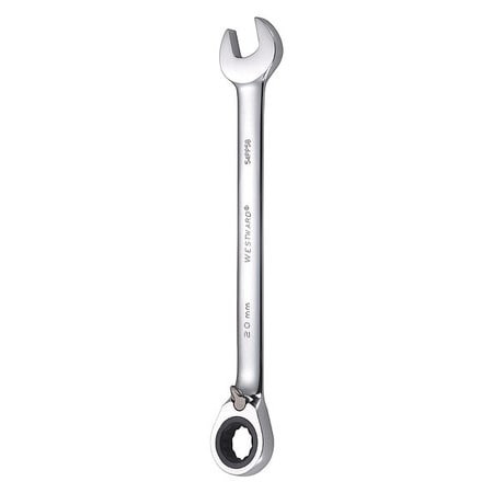 WESTWARD 54PP58 COMBO WRENCH STEEL METRIC 15 DEG.