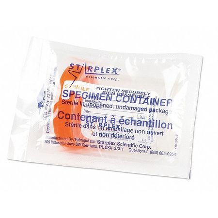 MEDEGEN MEDICAL PRODUCTS LLC P02-B1202-10-OR SPECIMEN CONTAINER 4 OZ. NARROW PK100