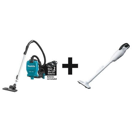 MAKITA XCV09Z + XLC02ZW CORDLESS COMBINATION KIT,2 TOOLS,18V DC
