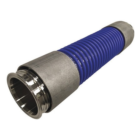 KURIYAMA 2020-300-5-TRI-TRI FOOD GRADE HOSE ASSEMBLY 3 ID X 5 FT.