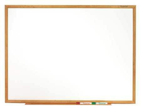 QUARTET S574GGS DRY ERASE BOARD, MELAMINE, 36 IN, 48 IN,