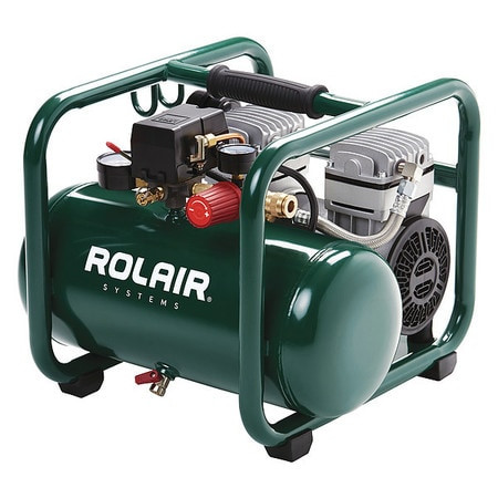 ROLAIR JC10PLUS PORTABLE AIR COMPRESSOR OIL FREE 1.00 HP