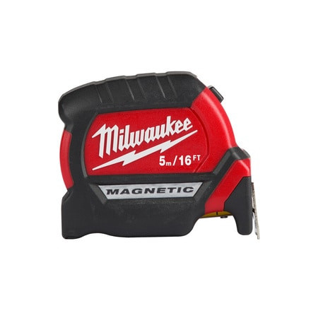 MILWAUKEE ELECTRIC TOOLS 48-22-0317 5M/16FT COMPACT WIDE BLADE MAGNETIC TAPE