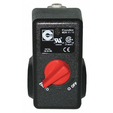 POWERMATE 034-0184RP PRESSURE SWITCH 125 TO 155 PSI 4 PORT