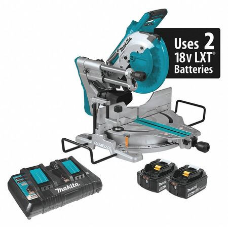 MAKITA XSL06PT CORDLESS MITER SAW KIT, 10 IN BLADE DIA.