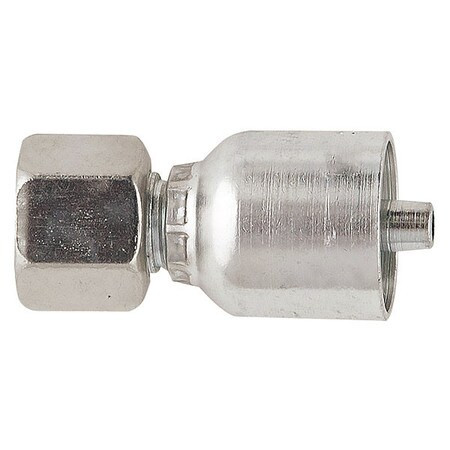 PARKER 1CA43-10-4 CRIMP FITTING,1/4" I.D.,M16-1.5,F,METRIC