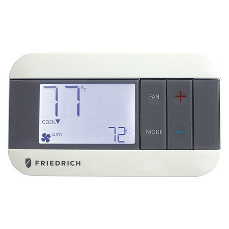 FRIEDRICH RT7P LOW VOLTAGE THERMOSTAT DIGITAL AUTO-ON