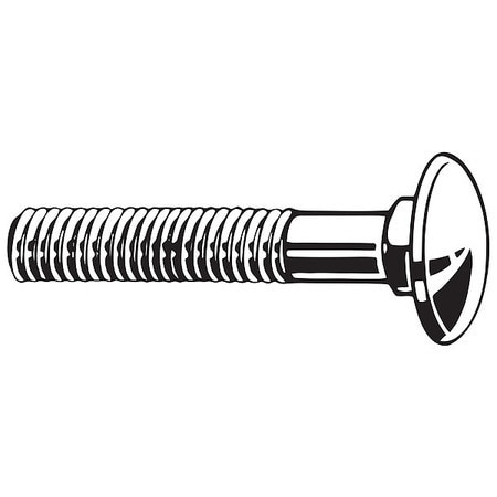 FABORY B08305.043.0100 CARRIAGE BOLT SQUARE ZINC PLATED PK350