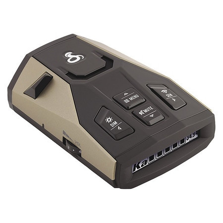 COBRA RAD 450 RADAR LASER DETECTOR BLACK/GRAY 4-3/8 L
