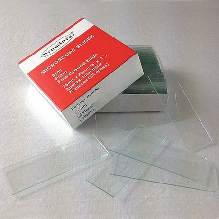PREMIERE 9101-E MICROSCOPE SLIDES PLAIN ENHANCED PK144
