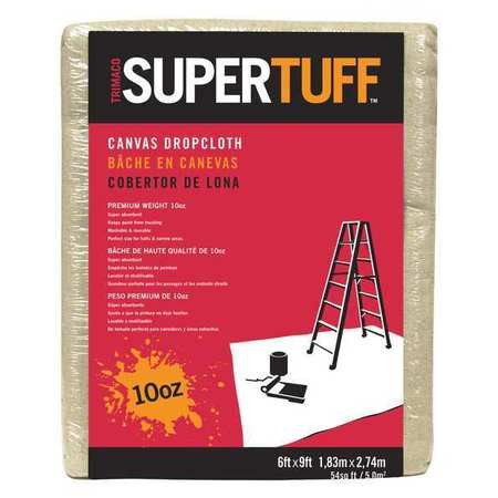 SUPER TUFF 51129 PREMIUM HVY-WGT DROP 10OZ 6X9
