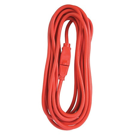 BERGEN INDUSTRIES OC25143 SINGLE EXTENSION CORD,15A,25 FT,14/3
