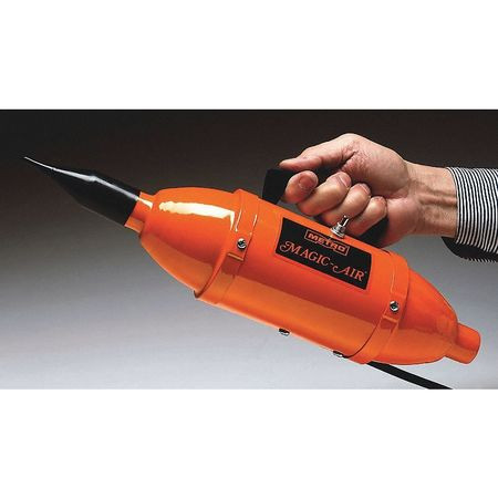 METRO DATAVAC 110-IDAR INFLATOR/DEFLATORPUMP,ORANGE,STEEL