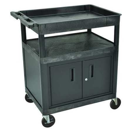LUXOR TC122C-B CARTS CARTS; CART TYPE: TUB TOP & FLAT S