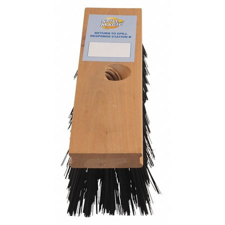 SPILL MAGIC 204BR REMOVABLE BROOM HEAD BROWN 8-1/2 L