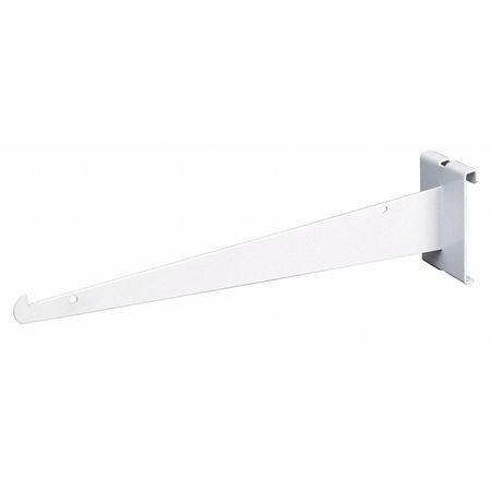 ECONO WTE/12KB 12"" SHELF BRACKET - SEMI-GLOSS WHITE