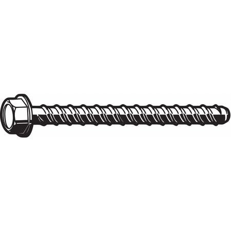 FABORY B70520.037.0400 CONCRETE ANCHOR SCREW 4 L PK150
