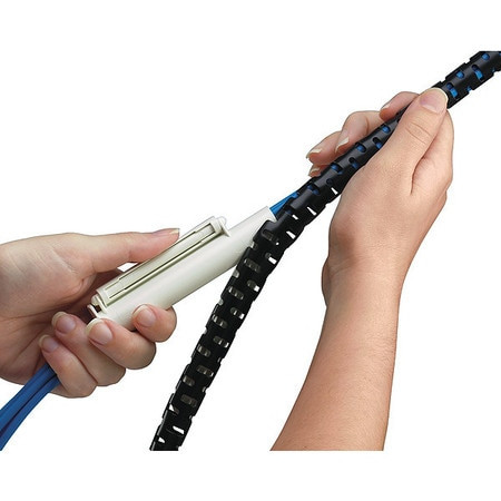 PANDUIT CORPORATION PW50FR-T20Y CABLE WRAP, 200 FT L, 0.55 IN MAX BUNDLE