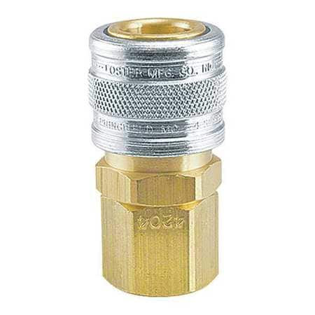 FOSTER 4204 MANUAL SOCKET,3/8"FPT,BRASS/STEEL