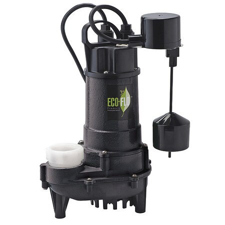 ECO-FLO ECD75V ECD75V SUMP PUMP CI 3/4HP