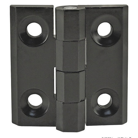 80/20 INC 12256 ECONOMY ZINC HINGE 4 HOLE 10 / 25 SERIES