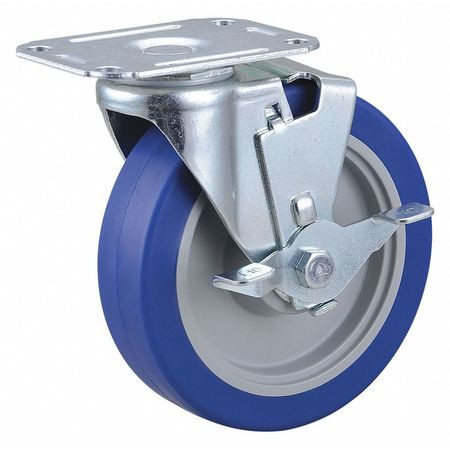 GRAINGER GLOBAL SOURCING 400K68 STANDARD PLATE CASTER SWIVEL 220 LB.