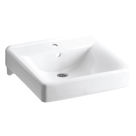 KOHLER K-2084-0 BATHROOM SINK,20"X18"X7.5",WHITE