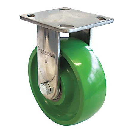 GRAINGER GLOBAL SOURCING P21RX-U060K-14 STANDARD PLATE CASTER RIGID 880 LB.