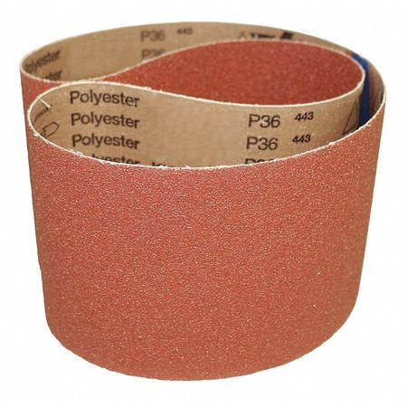 VSM 137501 ABRASIVE BELT 80 GRIT AO 4 X 132 PK10