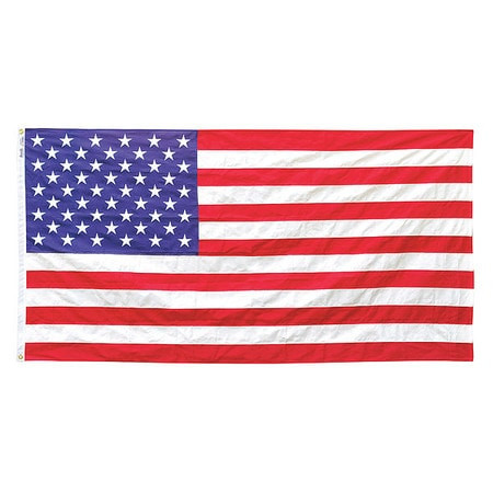 BULLDOG 4293 US CASKET FLAG,5 FT. H,9-1/2 FT. W