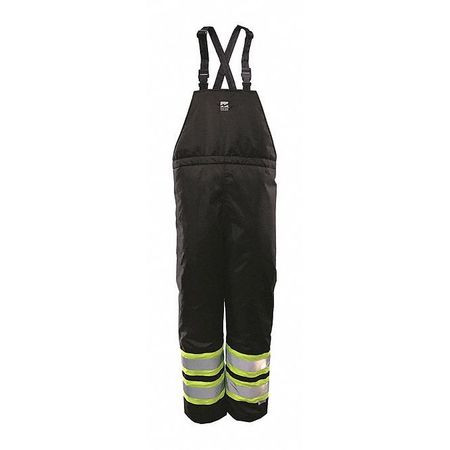 OPEN ROAD 6326PB-M BIB PANTS,HI-VIS,INSULATED,150D,BLACK,M