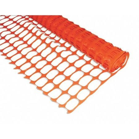 JAYDEE BOEN SF-4100 SNOW FENCE,ORANGE,O-RING,4FTX100FT